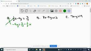 Solved To Avoid Fractions Which Of