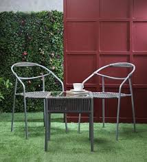Carina Outdoor Rope Quad Table Chair