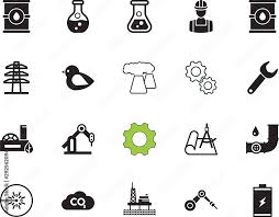Factory Vector Icon Set Such As