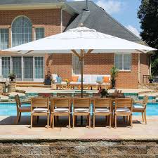 Rectangular Patio Umbrella Country