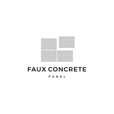 Faux Concrete Exposed Wall Panel Logo