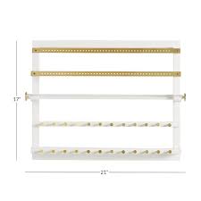 Elle Lacquer Wall Jewelry Organizer