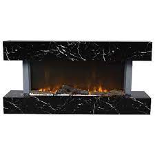 Black Marble Effect Wall Mounted