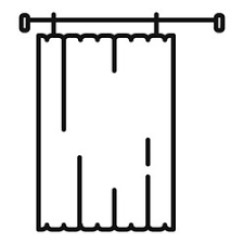 Shower Curtain Vector Images Over 7 400