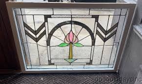 Chicago Stained Leaded Glass Window