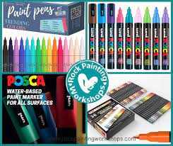 How To Use Your Paint Pens Rock