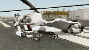 new hunter helicopter for gta san andreas
