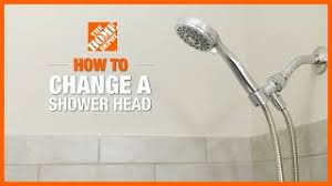How To Change A Shower Head The