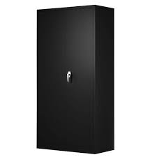 Black Locking Metal Storage Cabinet