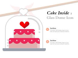 Cake Inside A Glass Dome Icon
