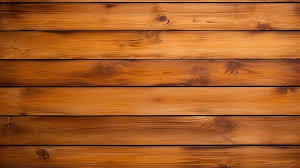Close Up Of Varnished Wooden Wall A
