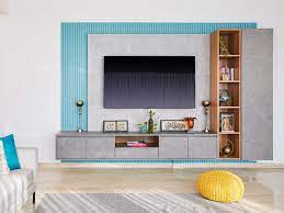 L Shaped Tv Unit Design Beautiful Homes