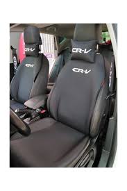 Car Seat Cover With Cr V Lettering Neck