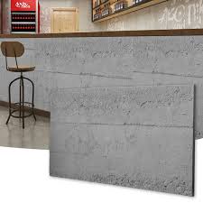 Art3dwallpanels 1 18 In X 23 6 In X 48 4 In Gray Stone Texture Finish Square Edge Pu Decorative Wall Paneling 4 Pack
