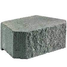 Pavestone Legacy Stone Deco 6 In X 16 In X 10 In Charcoal Concrete Retaining Wall Block 45 Pieces 30 2 Sq Ft Pallet Grey