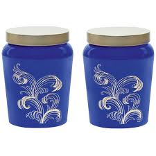 Buy Yera Storage Jar With Metallic