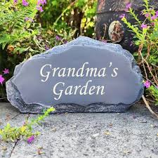 Personalized Garden Stones Engraved