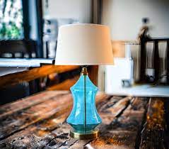 Table Lamp Modern Bedside Lamp Glass