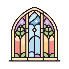 Stained Glass Png Vector Psd And