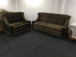 Wood 5 Seater Shree Sofa Set Height