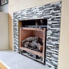 How To Tile Over A Brick Fireplace