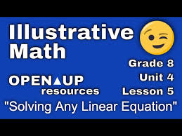 8th Grade Unit 4 Lesson 5 Solving