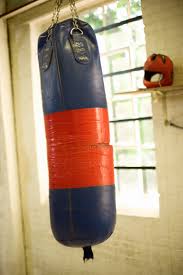 hang a heavy bag from a steel i beam