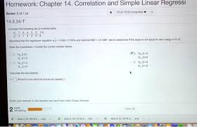 Simple Linear Regression Score