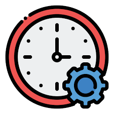 Work Time Free Time And Date Icons