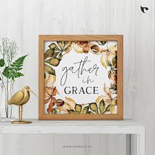 Gather In Grace Verse Frame