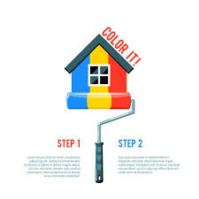 Home Paint Vector Art Icons And