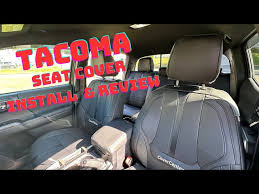 Toyota Tacoma Car Seat Cover Install