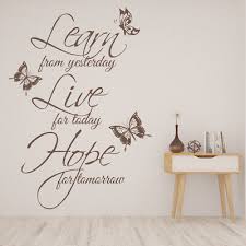 Inspirational Quote Wall Sticker