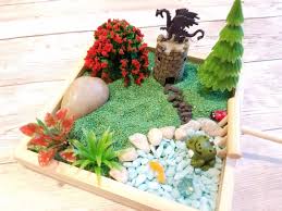 Zen Garden Kit Diy Zen Castle Dragon