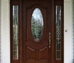 Small Oval Glass Fiberglass Door With