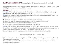 Sample Exercise 17 1 Calculating The Ph