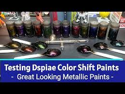 Testing Dspiae Color Shift Metallic