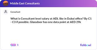 What Is Consultant Level Salary At Adl