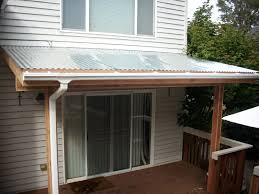 Corrugated Metal Patio Cover Deck