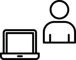 Computer Icon Vector Art