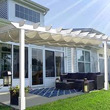 Wire Hung Canopy Wave Shade Sail Awning