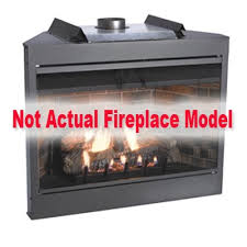 Mbu42 Majestic Wood Burning Fireplace