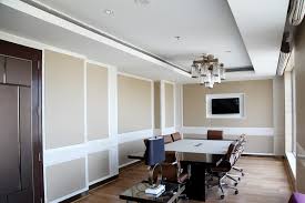 Workspace With False Ceilings