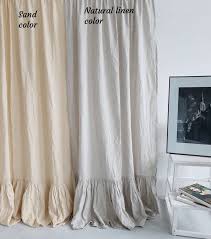 Shower Curtain Linen Curtains