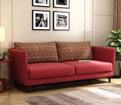 Buy Oxford 3 Seater Fabric Sofa Cotton