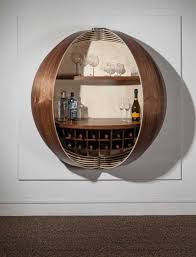 A Wall Mounted Bar Cabinet Inspired By