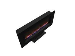 Black Electric Fireplace Insert