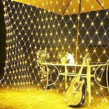 Led Net Mesh String Lights With 8