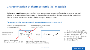 How To Measure Zt Figure Of Merit