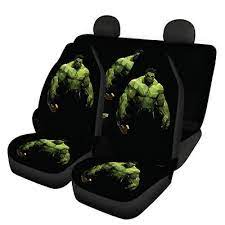 Incredible Hulk 3pcs Car Seat Covers